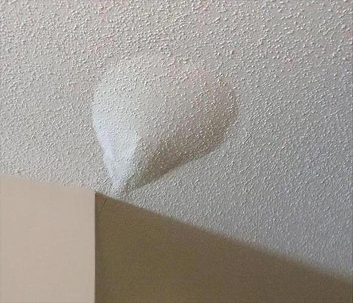 water blister on ceiling